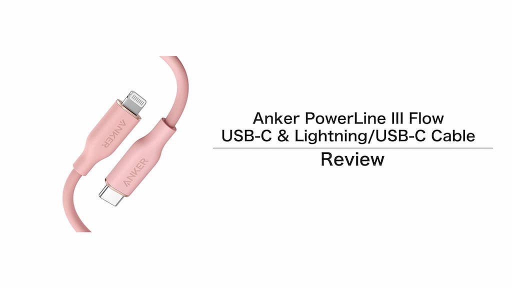 SALE／98%OFF】 Anker PowerLine III Flow USB-C ライトニング